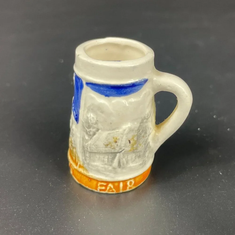 Century Souvenir Co Inc Seattle World's Fair Ceramic Miniature Beer Mug